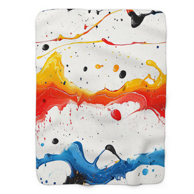 Paint Splash Art - couverture 1 pièce