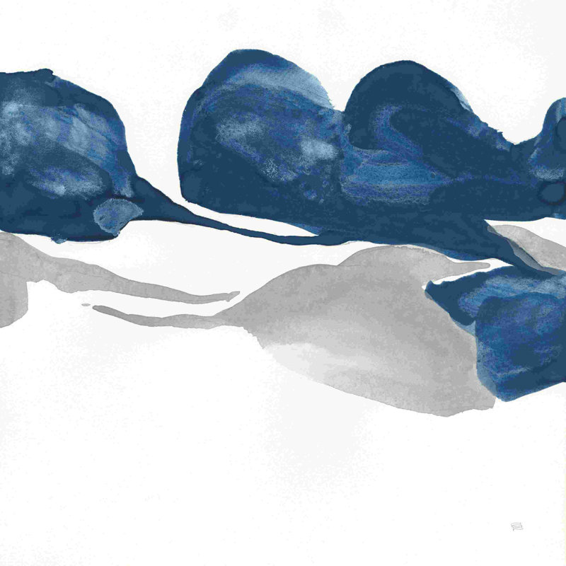 Saphir et gris II, H 30 po x l 30 po