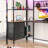 Loft Bed with L-Shaped Desk & RGB LED Lights, Built-in Power Outlets & USB Ports, 8 Storage Drawers & Shelves, Security Guardrail for Teens & Adults, Space-Saving Study Gaming Bed Frame for Bedroom-1356088593