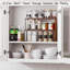 Organisateur de comptoir de cuisine, étagère à épices