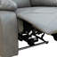  Ensemble de salon inclinable électrique en cuir 2 pièces Addlynn