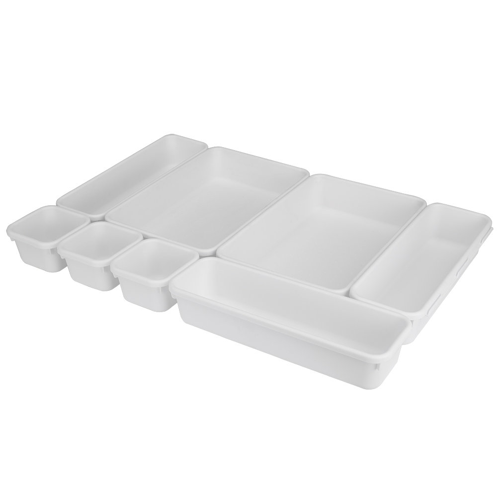 Photo inspiration: Fresh Look at Rebrilliant Buckingham 8 Piece Drawer Organizer Set Reviews
