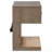 1-Drawer Nightstand Bedside Table