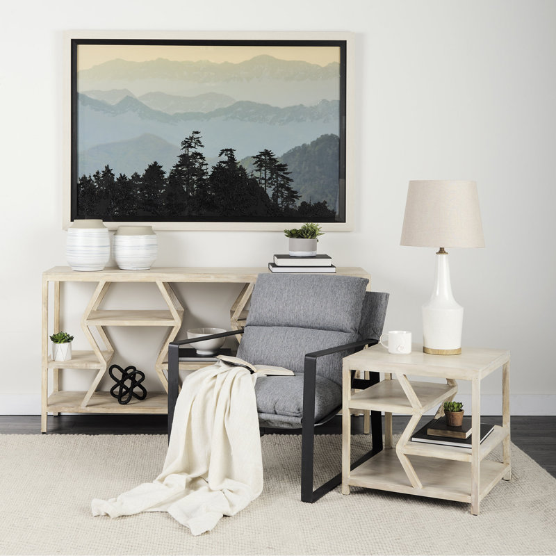 66'' Solid Wood Console Table