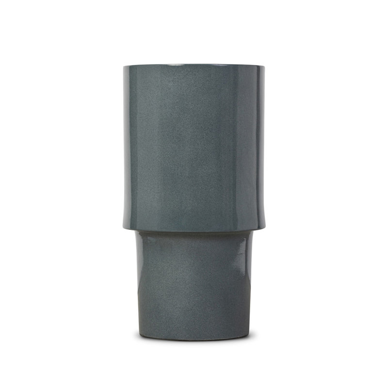 PINKO End Table, Smooth Slate Concrete