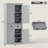 Freestanding Food Pantry Cabinet Kitchen Cabinet-1422505589