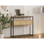Console Modern Sapphire de 35,4 po x 27,6 po x 13,4 po | 100% panneau de particules enduit de mélamine, épaisseur: 0,7 pouce | Poussez pour ouvrir les portes, idéal pour les espaces industriels et contemporains, design élégant et fonctionnel-478081733-475976763