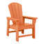 Ensemble 3 pièces de chaises Adirondack d'extérieur en polyester avec table d'appoint Laguna Kids-108486232