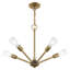 Lustre sphérique spoutnik à 5 lumières Adriano-621626617