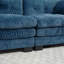 Canapé modulaire à deux places Canapé modulaire à assise profonde Canapé-lit en chenille Canapé-lit
