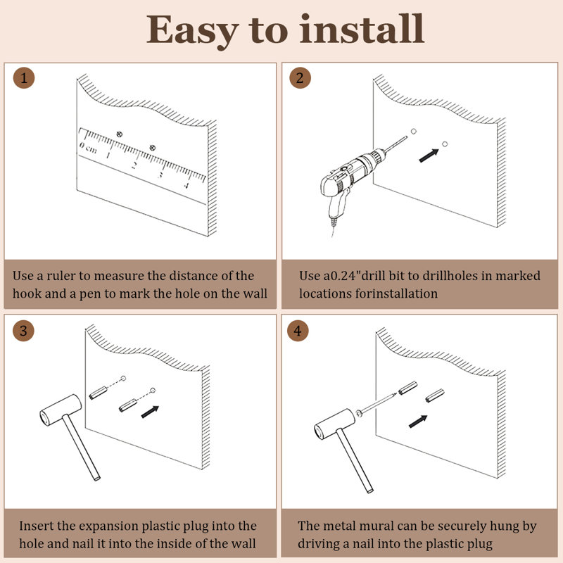 Contemporary Wall Decor with Remote LED Lights