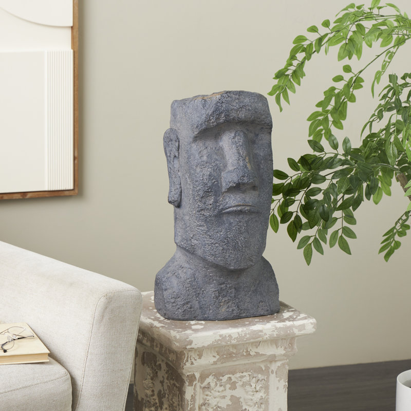 Jozyah Metal Statue Planter