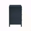 Table de chevet 3 tiroirs - Bleu minuit-393296545