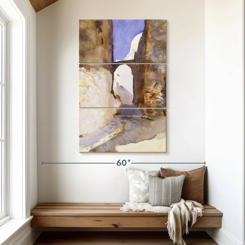 Sireci Street Tangier 1895, 50'' H x 32'' W