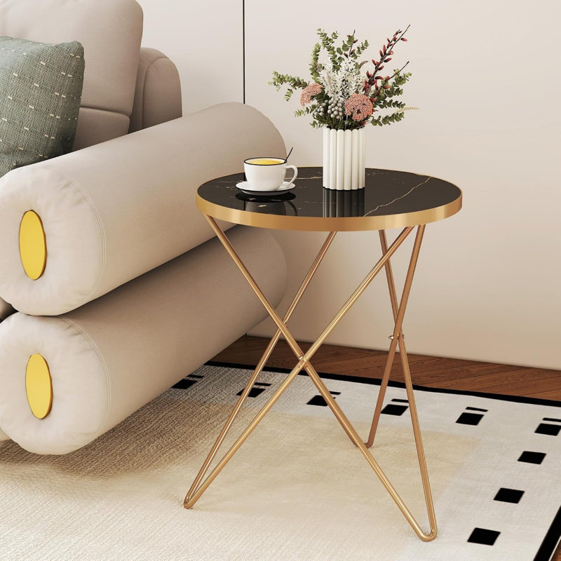 Glass 1 Tier Plant Stand