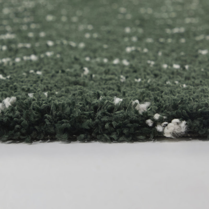 Tapis vert à chevrons Karr, Rectangle 7 pi 10 po x 10 pi