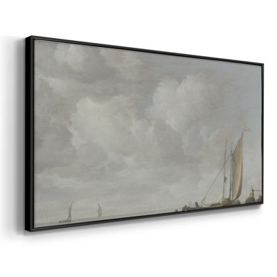 Série nautique - CCXCVII - Toile tendue avec châssis encadré - Prêt à être accroché