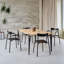 Tiptoe Rectangle Oak Dining Table-747650961-747650974