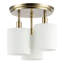 Glass Semi Flush Mount-866762829