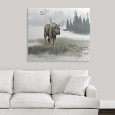« iii », reproduction d’art dépilée Lodge Landscape