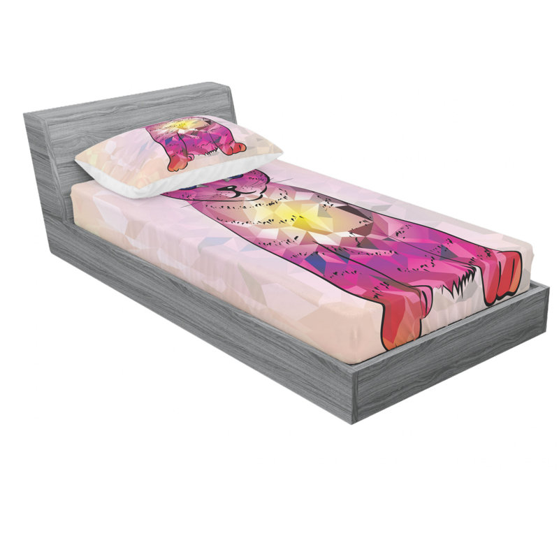 Microfiber Sheet Set, Twin Sheet Set with Fitted Sheet