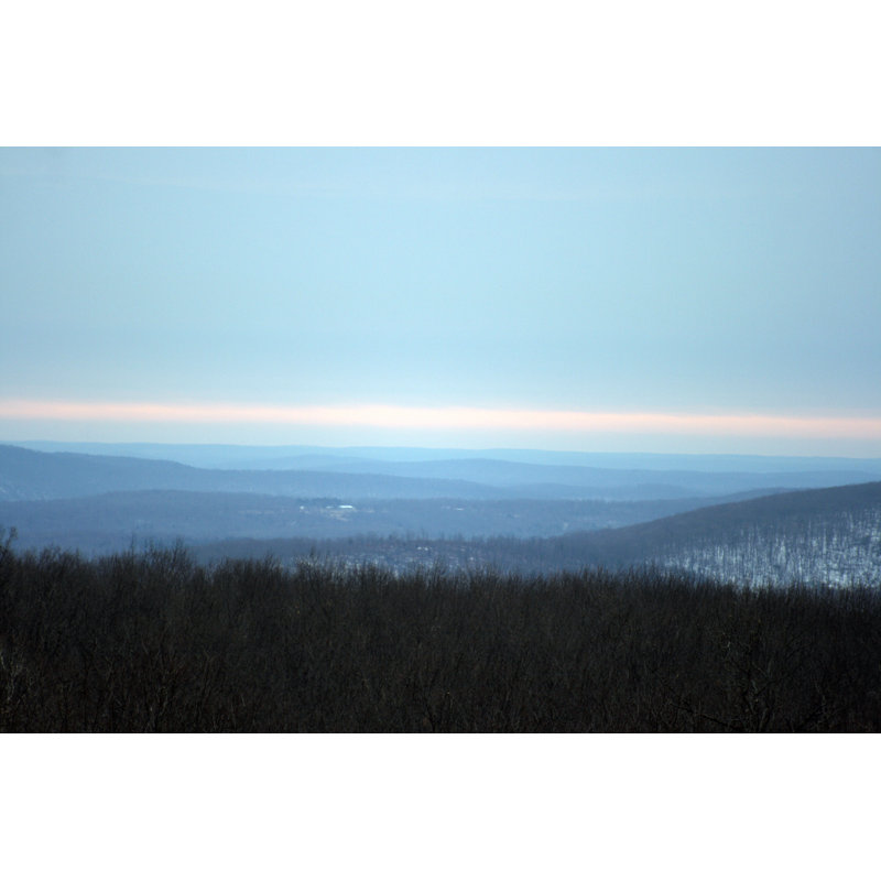 Fairhope Ozark Mountains In Winter - Wrapped Canvas Print, 30cm H x 46cm W x 3.8cm D