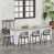 Light Gray Cushion/Matte Black Iron Frame selected