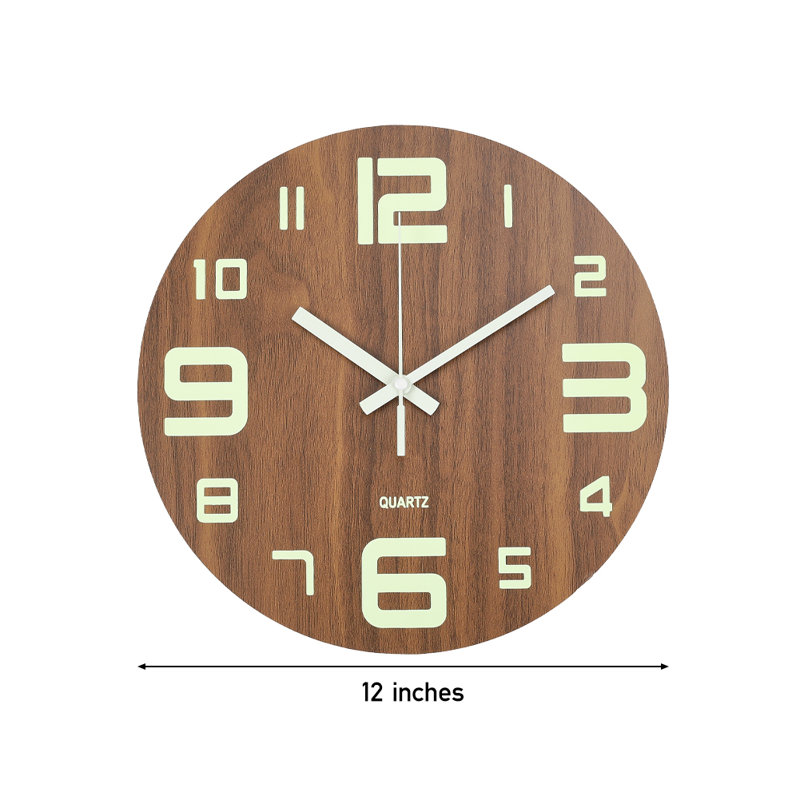 Maoz Wood Wall Clock