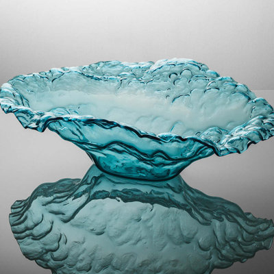 Handmade Glass Decorative Bowl