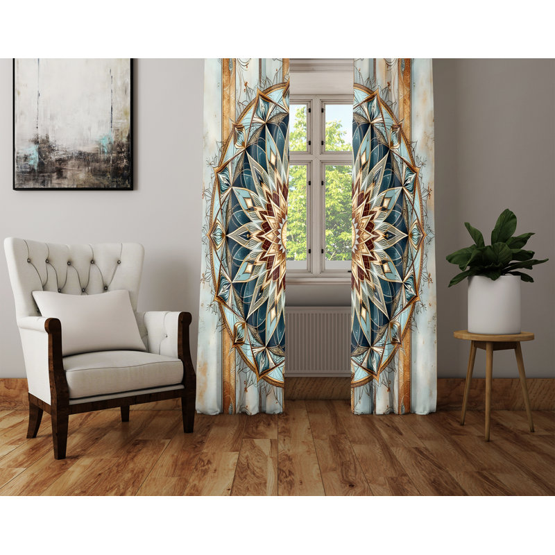Window Curtains (WC01643), 20" W x 52" L