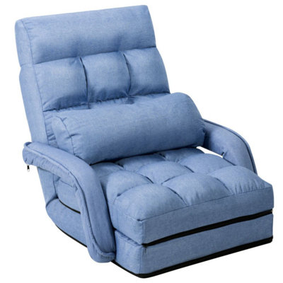 Trule Adjustable Armrest and Reclining Floor Game Chair