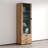Sabala 23.6" Bookcase with High Gloss Finish-188055756
