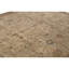 Tapis beige / brun / bleu en laine noué à la main de conception unique 12 pi 2 po x 18 pi 2 po