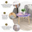 Ensemble de 2 tables gigognes Triangle Nesting