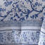 Charlotte Blue/White Floral 100% Cotton Reversible Comforter Set-597626447