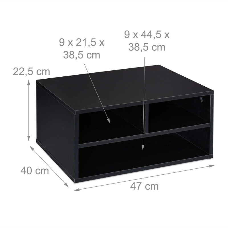 Rickyah Manufactured Wood Desk Organiser