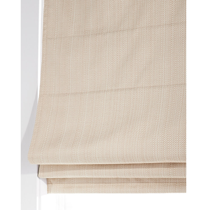 Toile d'ombrage romaine obscurcissante, l 34 po x L 64 po, Lin