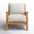 Brunswick Teak Patio Chair with Cushions-357870442-301533815