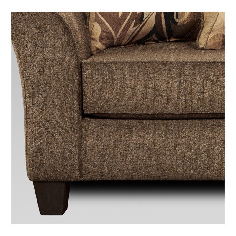 Cafe Fabric Pillowback Sofa