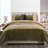 Polyester Striped Comforter-1787385722-1787385699