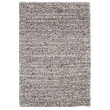 Niels Grey Handwoven Wool/Viscose Rug