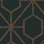 Geometric Metallic Wallpaper Double Roll