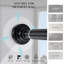 63cm Straight Tension Shower Curtain Pole & Hook Set-1947110263