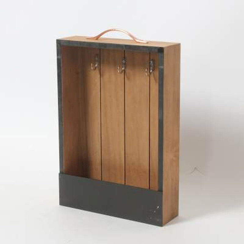Ophiuchi Manufactured Wood Wall Organizer with Key Hooks