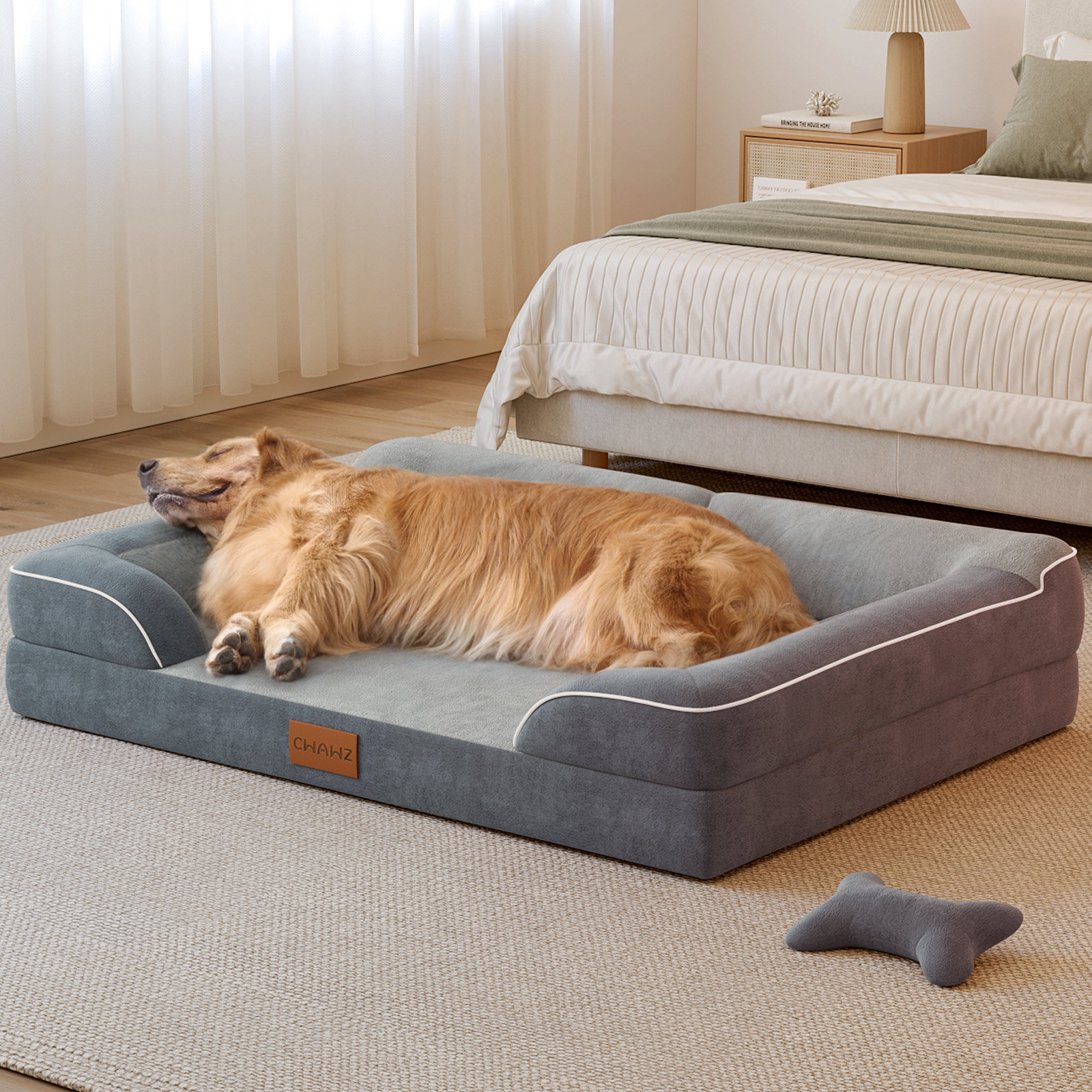 Tucker Murphy Pet™ Orthopedic Dog Bed for Extra Large Dogs & Reviews ...