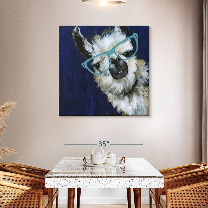 Brampt Gentleman Llama, 39" H x 39" W