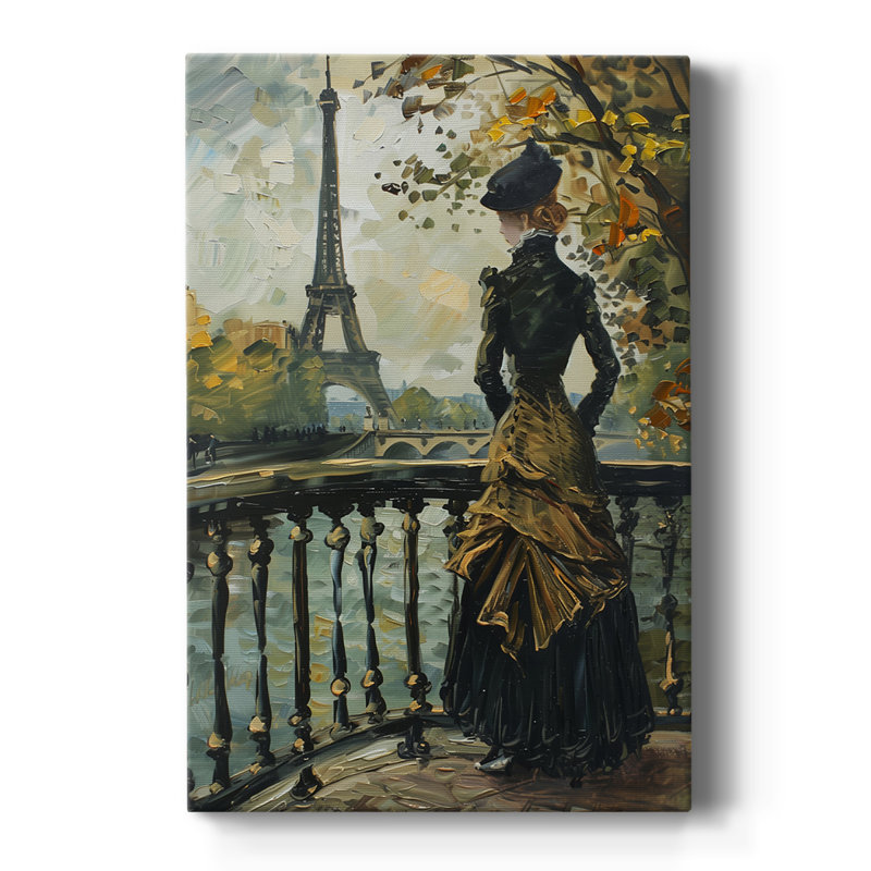 DCXIX WOMEN Series - Toile tendue avec châssis Premium - Prêt à être accroché, H 18 po x l 12 po