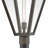 Endsley Single Light Outdoor Aluminum Post Mount Lantern