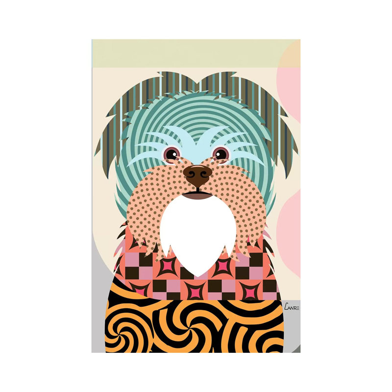 Affenpinscher par Lanre Studio, impression sur toile tendue, H 18 po x l 12 po x 1,5 po