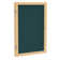 Enclosed Cabinet Fabric Bulletin Board